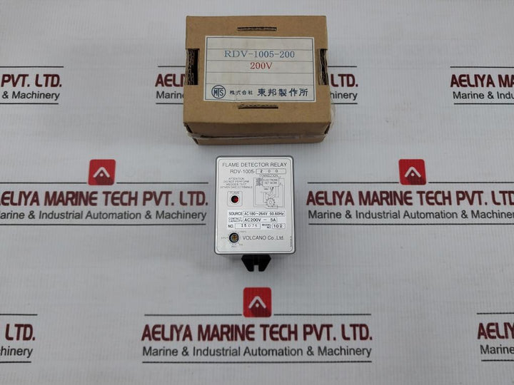 Flame-Detector-Relay-Rdv-1005-200-By-Volcano-Ac-180-264v-50-2
