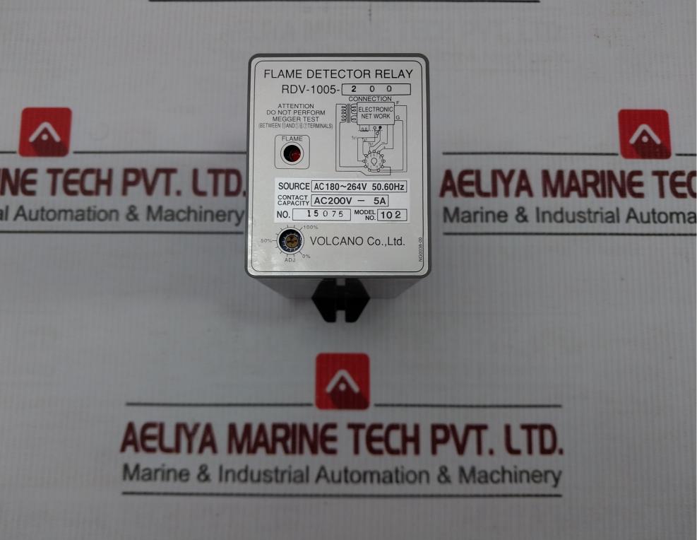 Flame-Detector-Relay-Rdv-1005-200-By-Volcano-Ac-180-264v-50-3