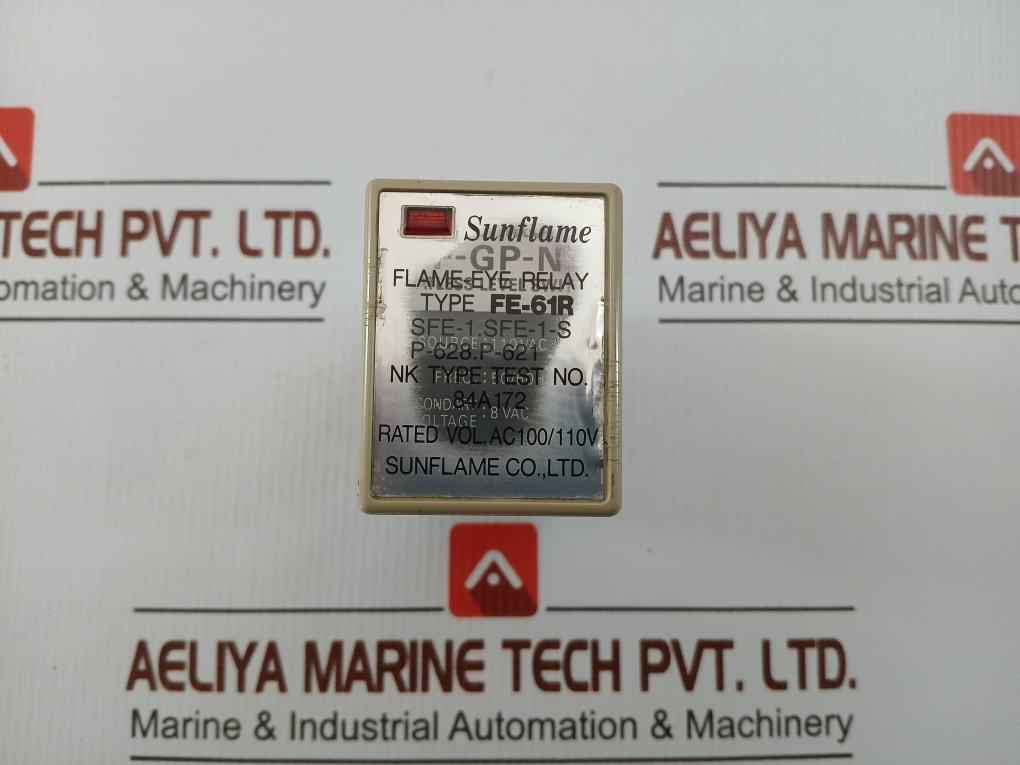 Flame Eye Relay Fe-61R Sunflame Ac100/110V