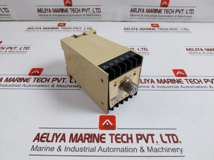 Flame Relay By Electrocom Range 30 Sec Part No: Ec-7060