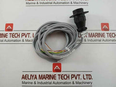 Flange Socket With Cable 5-meter 033375 Te Connectivity