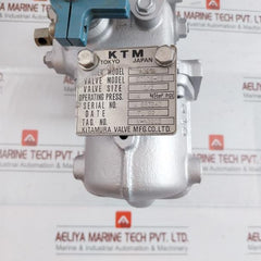 Flanged Ball Valve Assy W/ Positioner Ag06S Kitamura 4 Kgf/Cm2 70˚C Max