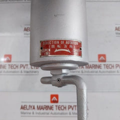 Flanged Ball Valve Assy W/ Positioner Ag06S Kitamura 4 Kgf/Cm2 70˚C Max