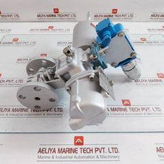 Flanged Ball Valve Assy W/ Positioner Ag06S Kitamura 4 Kgf/Cm2 70˚C Max