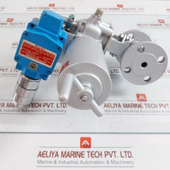 Flanged Ball Valve Assy W/ Positioner Ag06S Kitamura 4 Kgf/Cm2 70˚C Max
