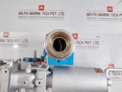 Flanged Ball Valve Assy W/ Positioner Ag06S Kitamura 4 Kgf/Cm2 70˚C Max