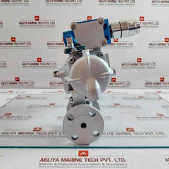 Flanged Ball Valve Assy W/ Positioner Ag06S Kitamura 4 Kgf/Cm2 70˚C Max