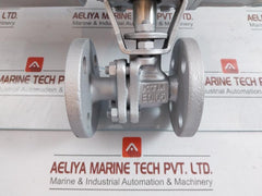 Flanged Ball Valve Assy W/ Positioner Ag06S Kitamura 4 Kgf/Cm2 70˚C Max