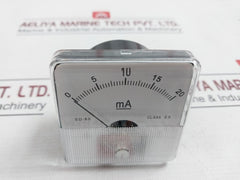 Flash Star Sd-60 Current Panel Meter Dc20Ma Class 2.5