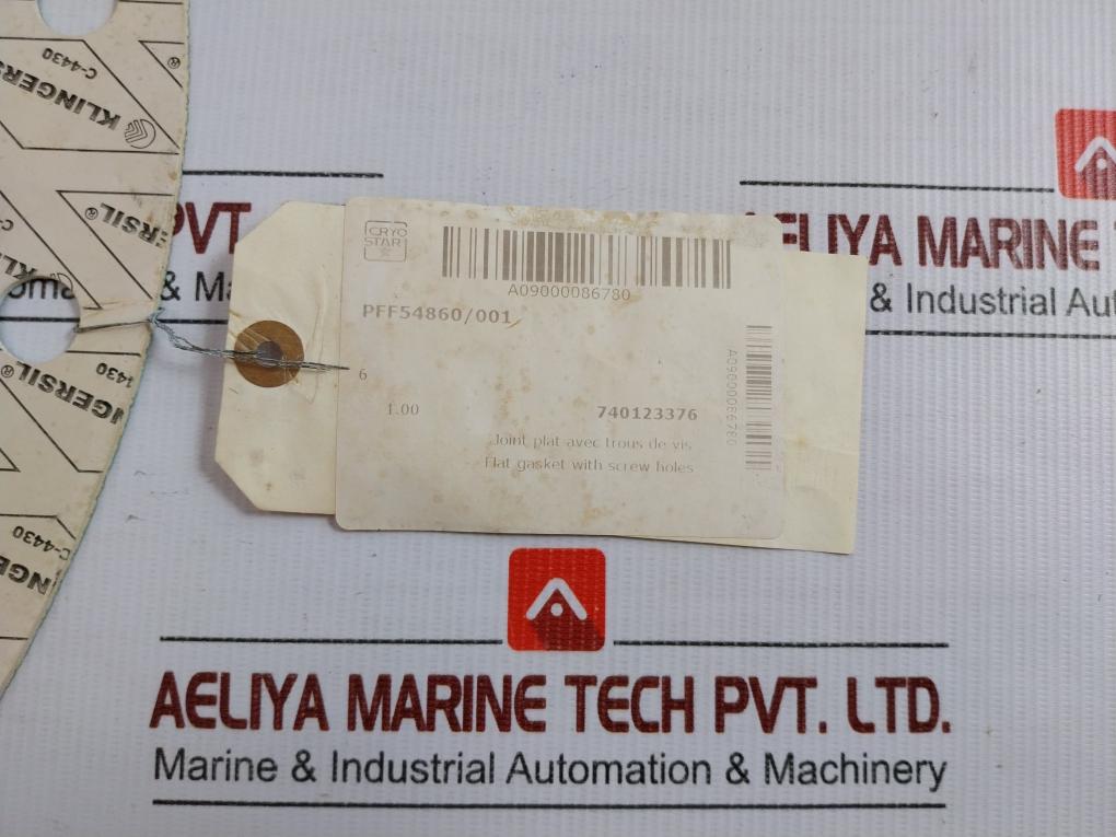 Flat Gasket With Screw Holes Gasket Kit Pff54860/001 Cryo Star