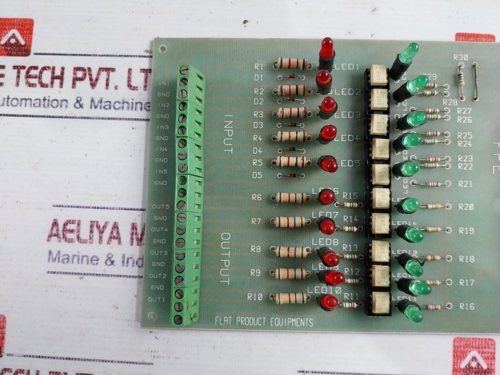 Flat Products Equipments Dio Opto Isolator Card
