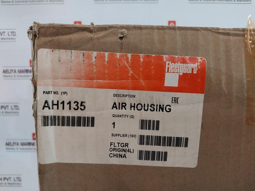 Fleetguard Ah1135 Air Housing 20093-910307 16V