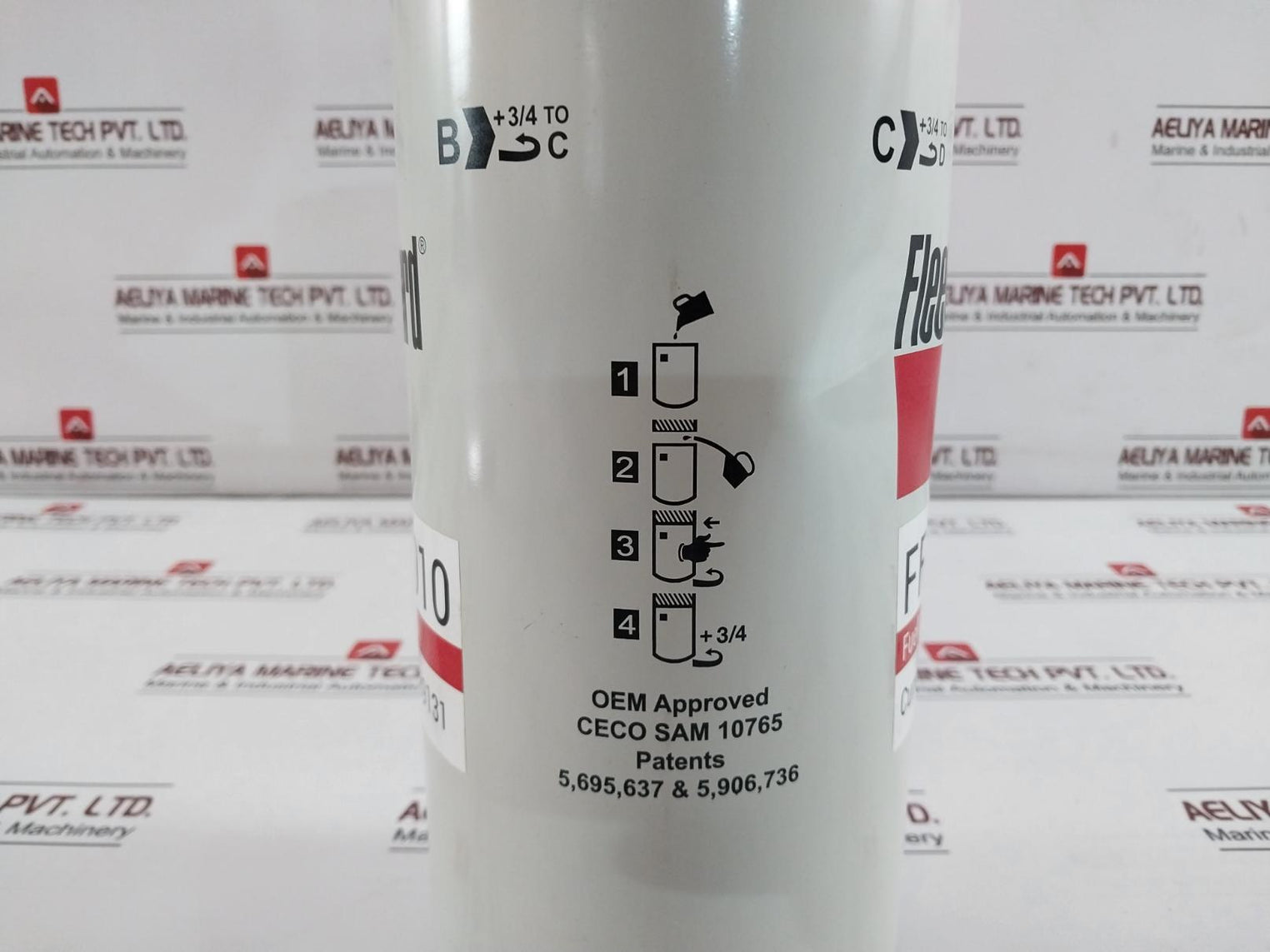 Fleetguard Ff63010 Stratapore Fuel Filter 3689131 Ceco Sam 10765