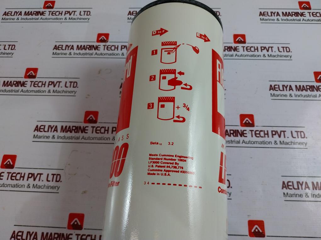 Fleetguard Microglass Lf3000 Combination Lube Filter