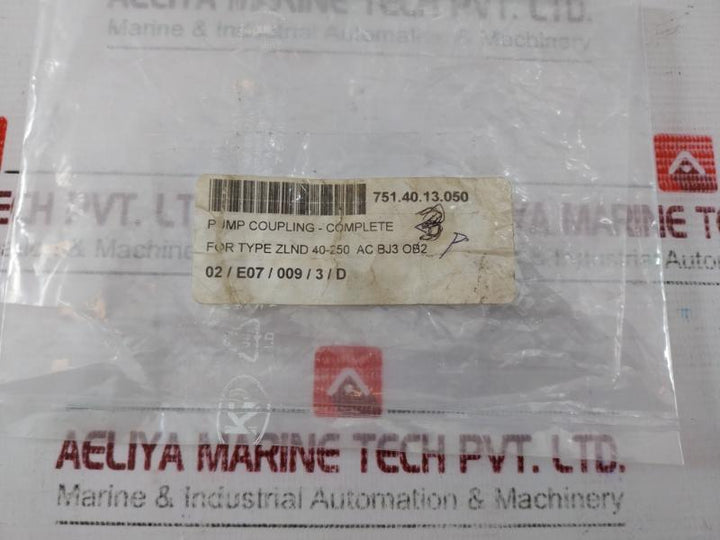 Flender N-eupex Pump Coupling, Complete, 751.40.13.050