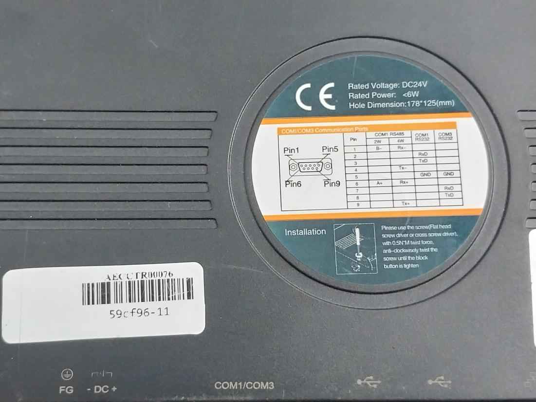 Flexem F007-b Hmi Capacitive Display Panel Dc 24v Aecctr00076