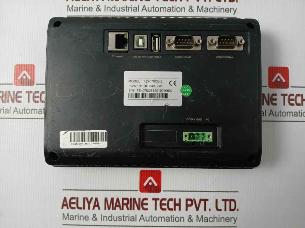 Flexem Fe4070Ce-b Hmi Display Module Dc 24V, 7W 02E283-158 Aecctr00065