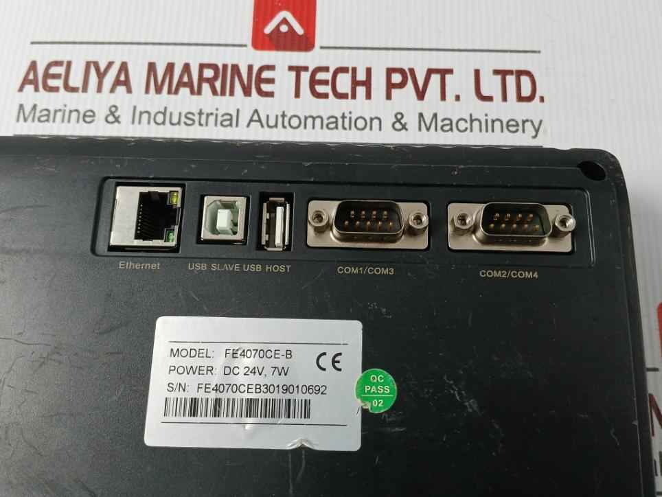 Flexem Fe4070Ce-b Hmi Display Module Dc 24V, 7W 02E283-158 Aecctr00065