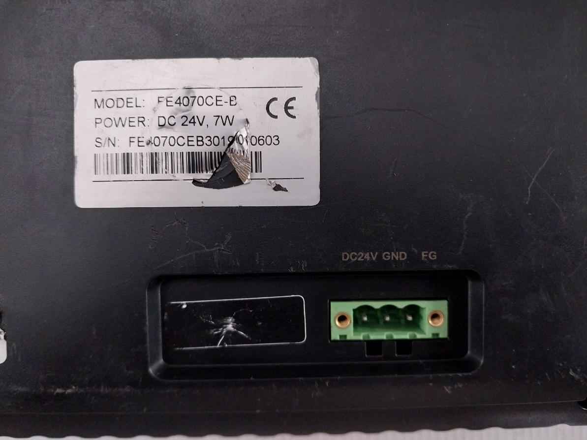Flexem Fe4070Ce-b Hmi Display Panel Dc 24V 7W Aecctr00065