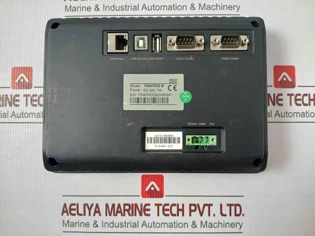 Flexem Fe4070Ce-b Hmi Operator Panel Dc 24V, 7W Aecctr00065