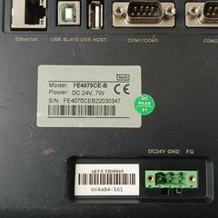 Flexem Fe4070Ce-b Hmi Operator Panel Dc 24V, 7W Aecctr00065