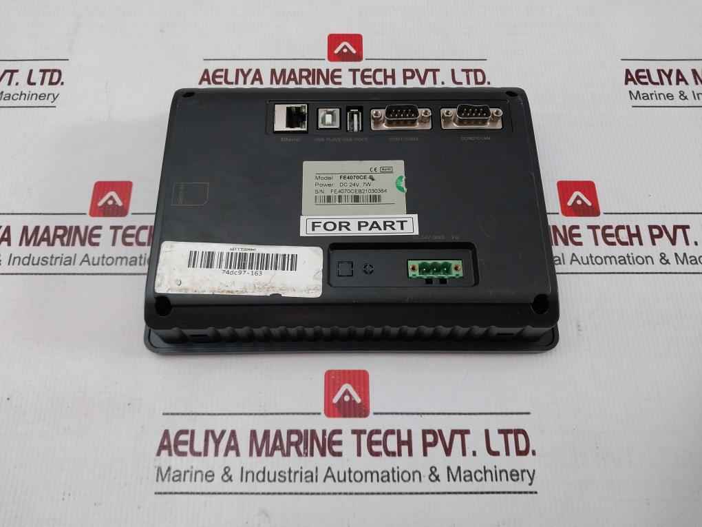 Flexem Fe4070Ce-b Hmi Operator Panel Dc 24V, 7W (Not Working)