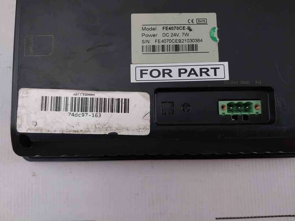 Flexem Fe4070Ce-b Hmi Operator Panel Dc 24V, 7W (Not Working)