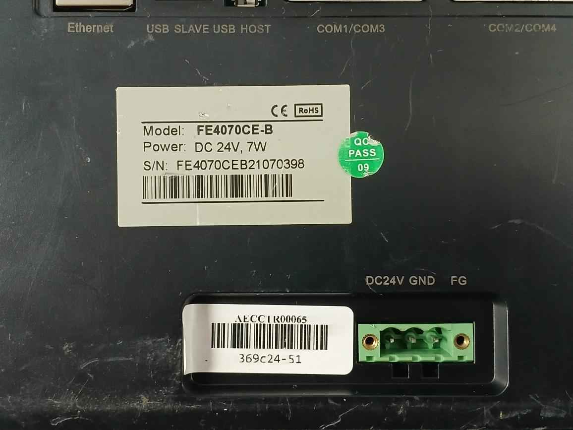 Flexem Fe4070Ce-b Resistive Human-machine Interface Dc 24V-7W (Not Working)