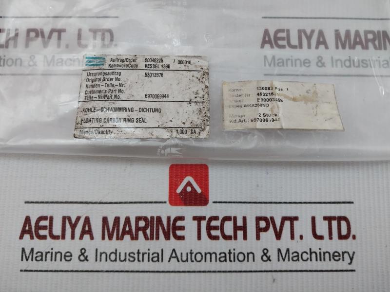 Floating Carbon Ring Seal Set Wka250Nd Espey
