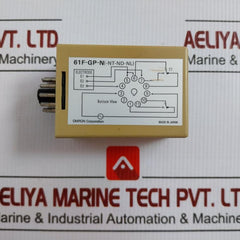 Floatless Level Switch 100V Ac 50/60 Hz Omron 61F-gp-n
