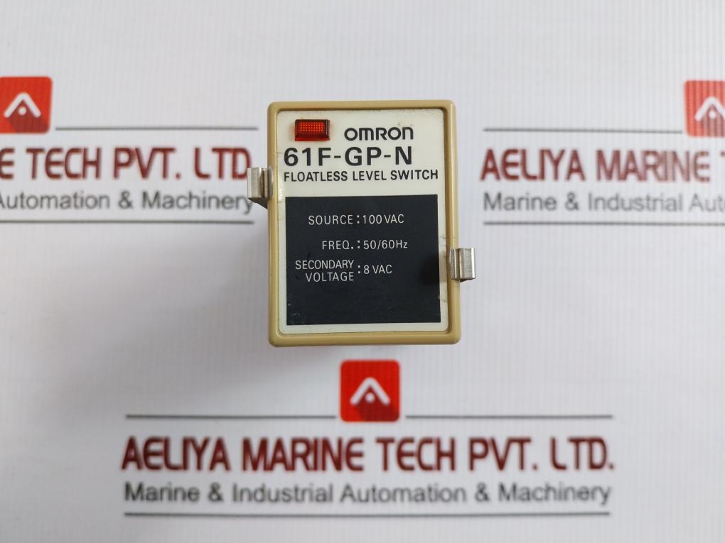 Floatless Level Switch 100V Ac 50/60 Hz Omron 61F-gp-n