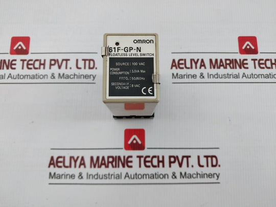 Floatless Level Switch 100 Vac 50/60 Hz Part No 61F-gp-n Omron