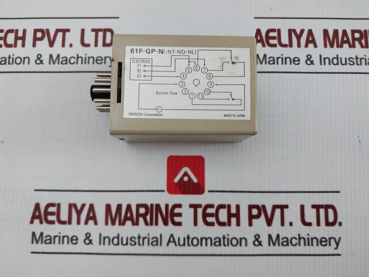 Floatless Level Switch 100 Vac 50/60 Hz Part No 61F-gp-n Omron