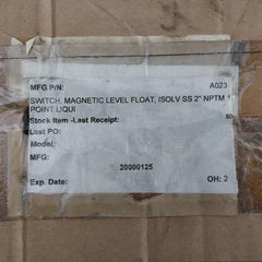 Flotech Ls880 Nptm 1-point Liquid Level Switch Ip68