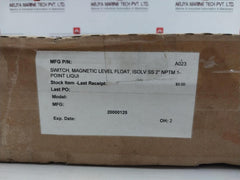 Flotech Ls880 Nptm 1-point Liquid Level Switch Ip68