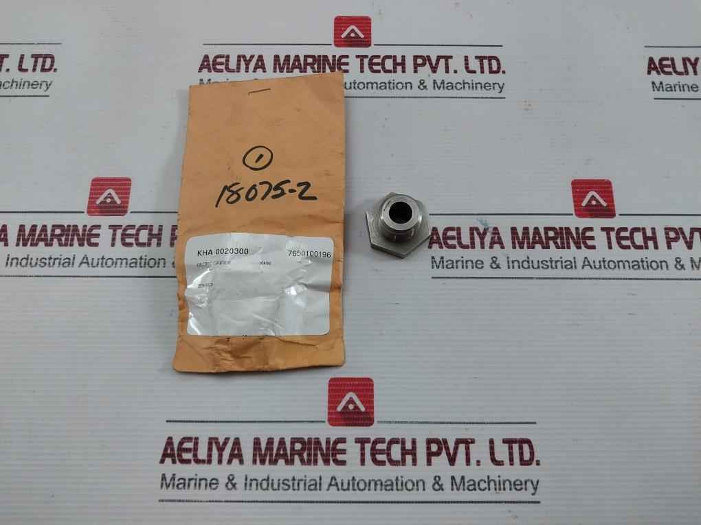 Flow Control Recirculation Orifice X490