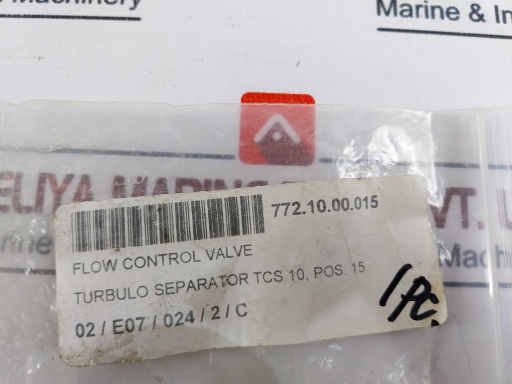 Flow Control Valve Tcs 10 Pos.15