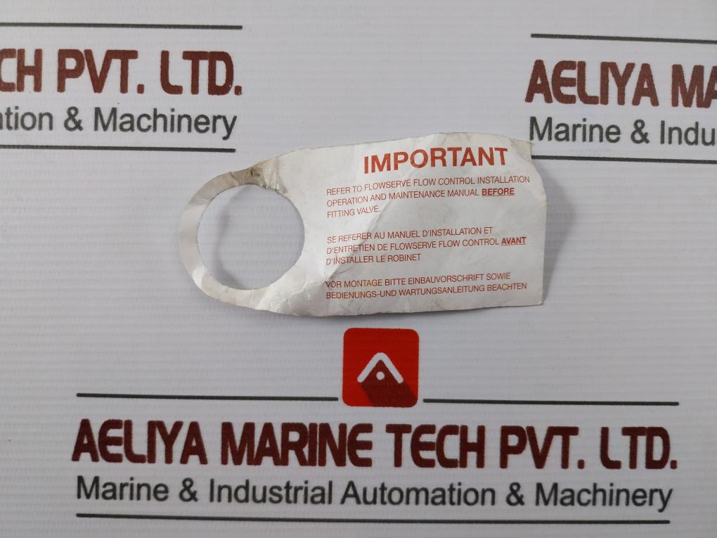 Flowserve 05 A44-446Mam Ball Valve Pn 90.0 Dn 15