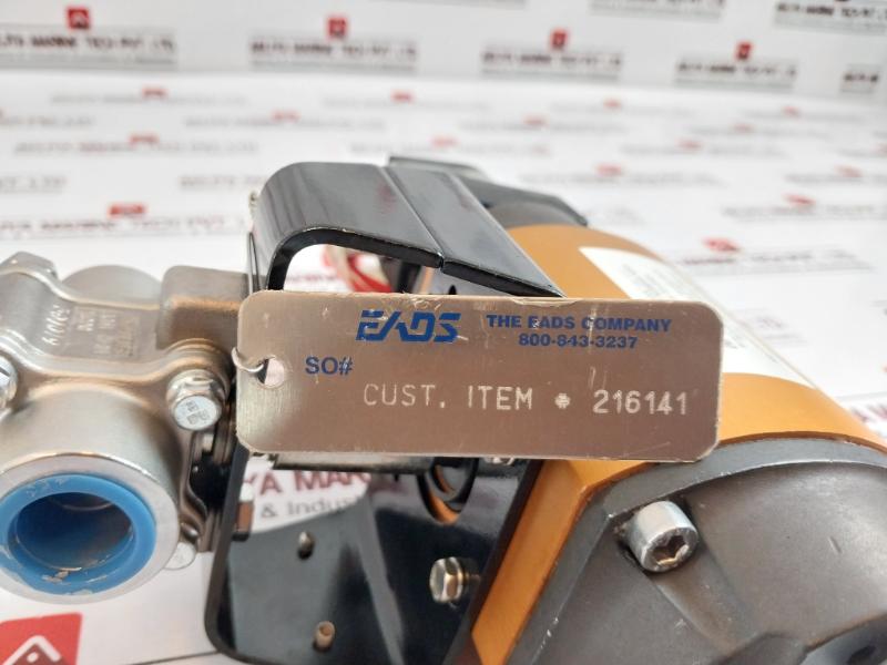 Flowserve 10 39 Sn R6 216141 Pneumatic Actuator With Ball Valve