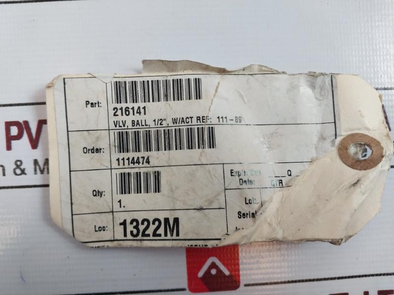 Flowserve 10 39 Sn R6 216141 Pneumatic Actuator With Ball Valve