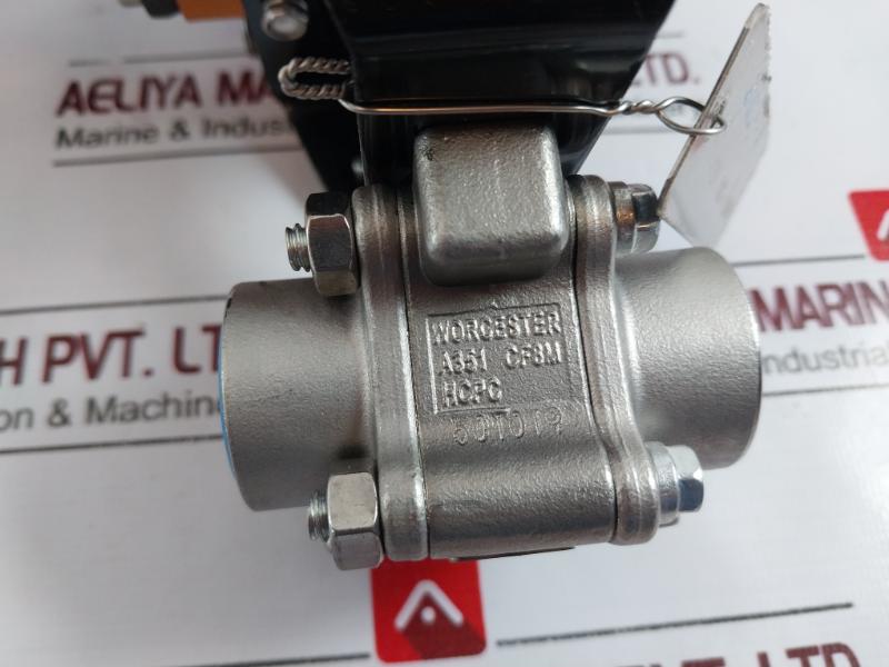 Flowserve 10 39 Sn R6 216141 Pneumatic Actuator With Ball Valve