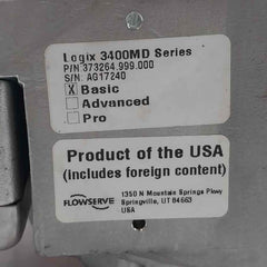 Flowserve 3401Md-06-d6-m-04-50-0S-00 Digital Positioner 3400 Series