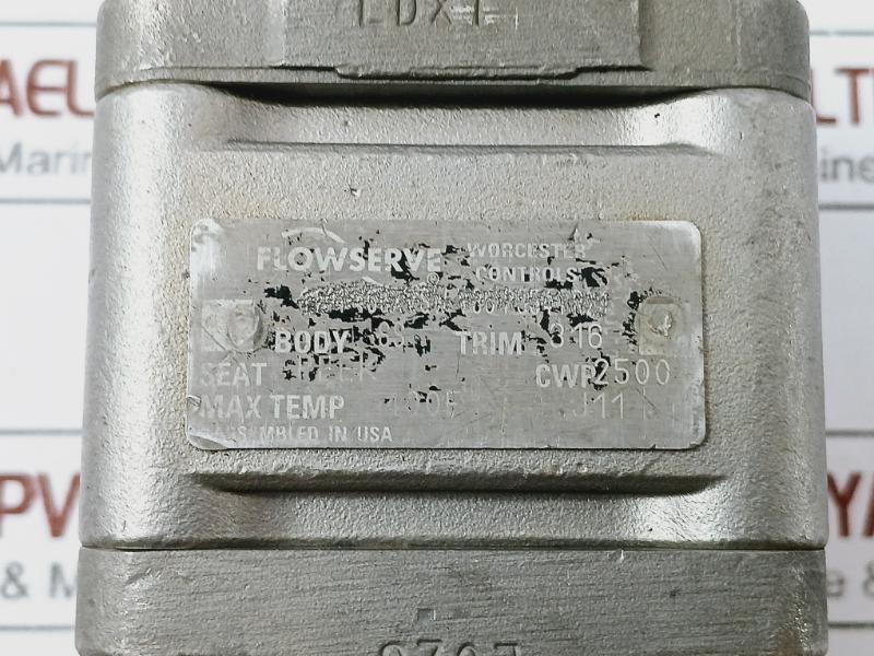 Flowserve Cwp2500 Stainless Steel Ball Valve A351 Cf8m