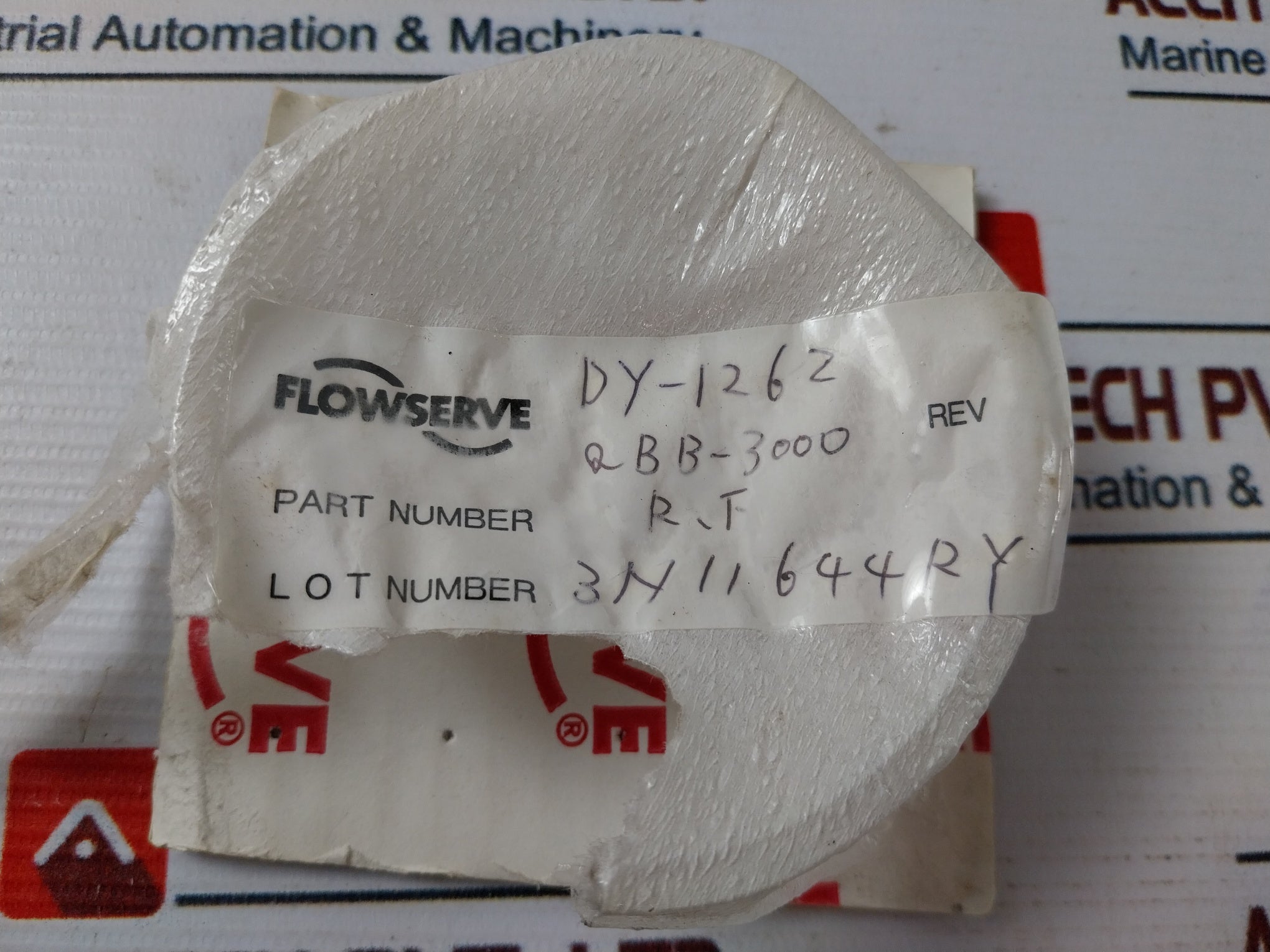 Flowserve Dy-1262 Gasket Ring Qbb-3000