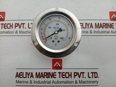 Floyd Australia -100/1,600 Kpa Pressure Gauge Asg63Fs07-1/4F