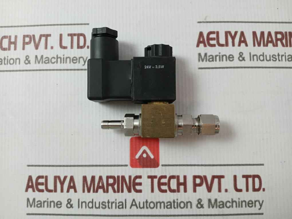Fluid Automation Systems 24V Solenoid Valve 3.8W 09-211-101020