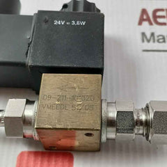 Fluid Automation Systems 24V Solenoid Valve 3.8W 09-211-101020