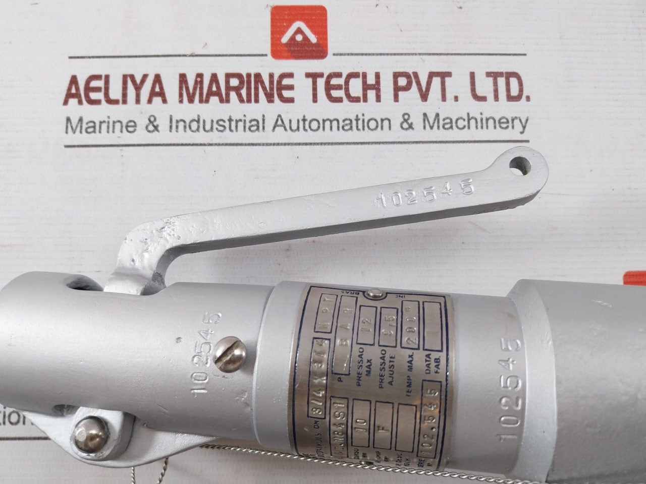 Fluid Controls 40.N64S1 Pressure Relief Valve 200C Max. 12 Bar