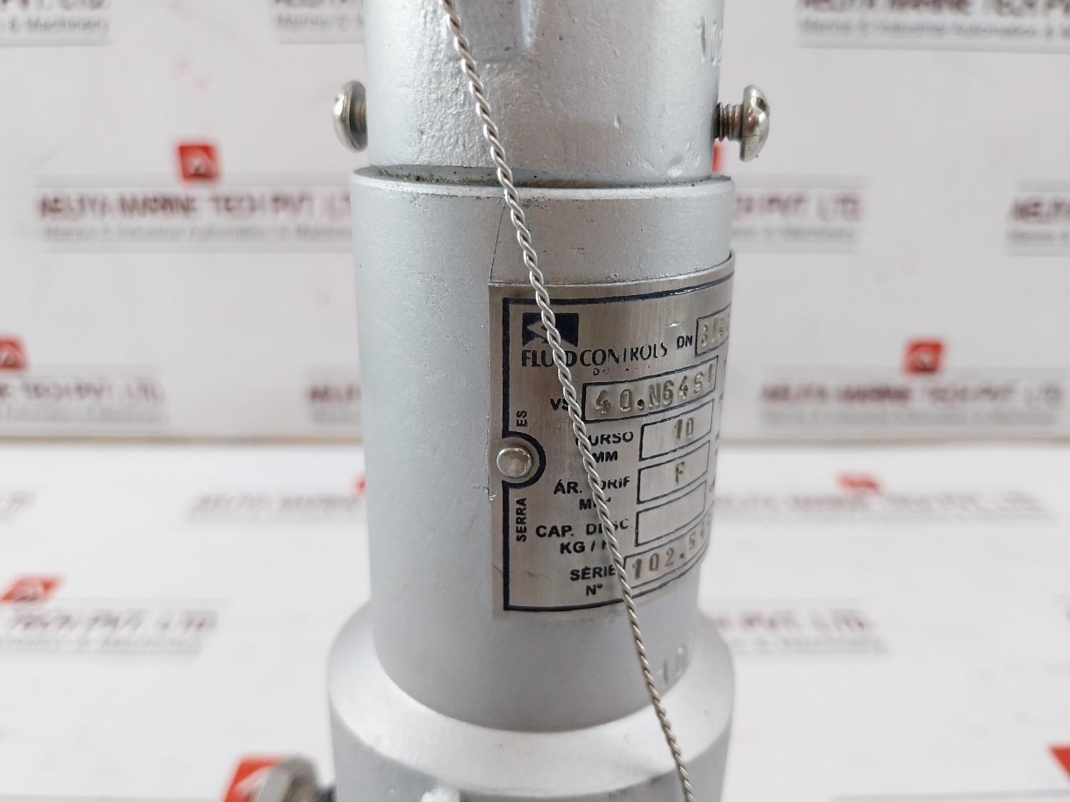 Fluid Controls 40.N64S1 Pressure Relief Valve 200C Max. 12 Bar