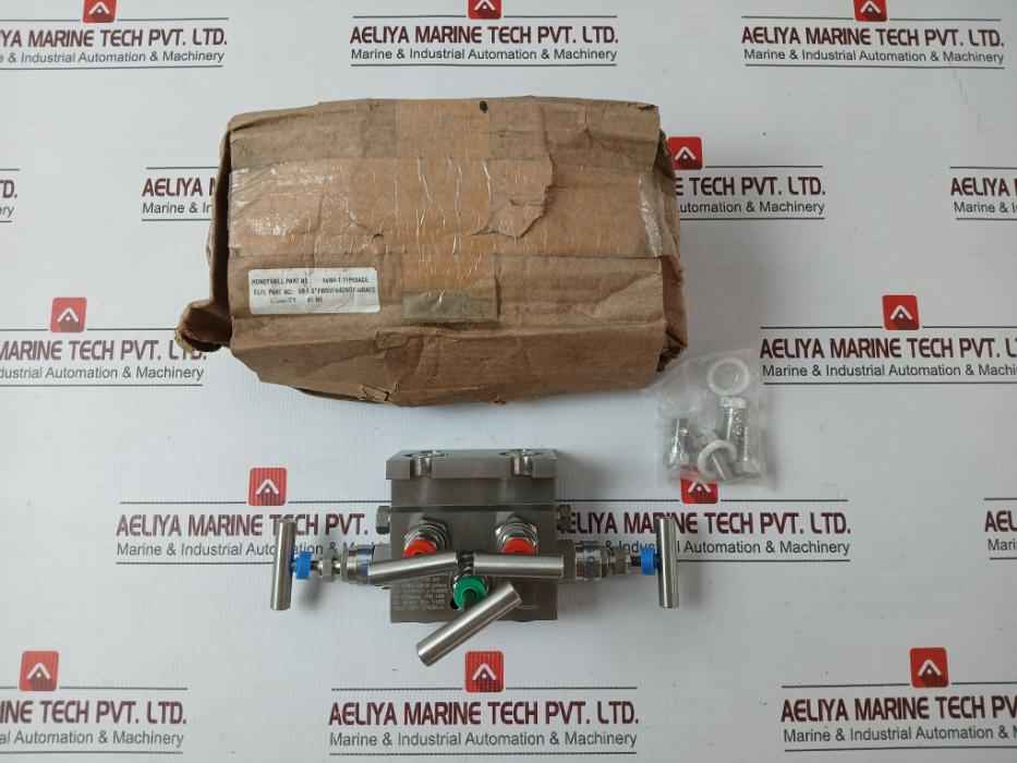 Fluid Controls 5 Valve "T" Type M/f Ss 316 Nace Pn 400 1709614